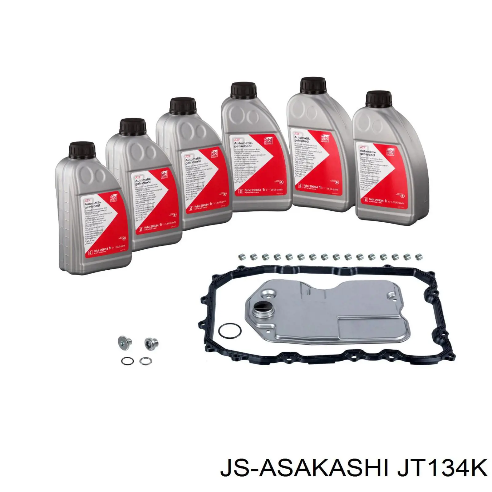 Сервисный комплект для замены масла АКПП JT134K JS Asakashi