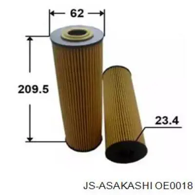 Купить OE0018 JS Asakashi Фильтр центробежный очистки масла