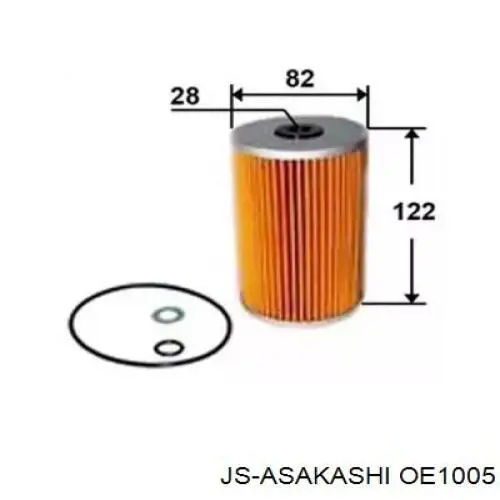 Купить OE1005 JS Asakashi Фильтр центробежный очистки масла