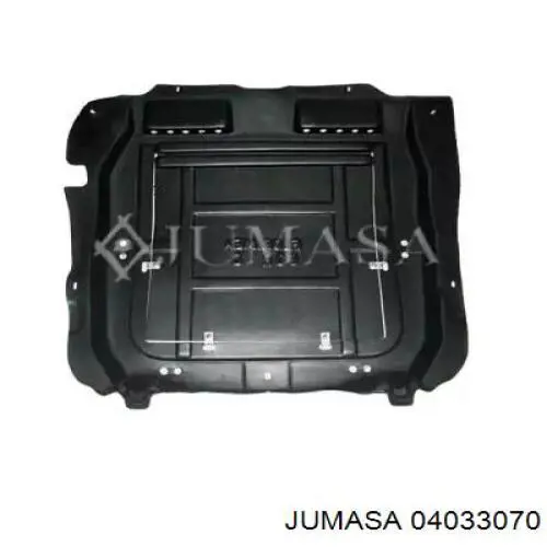 Proteção de motor dianteira para Opel Corsa (F08, F68)