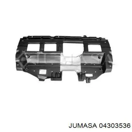 Proteção de motor, de panela (da seção de motor) para Citroen C3 (SH)