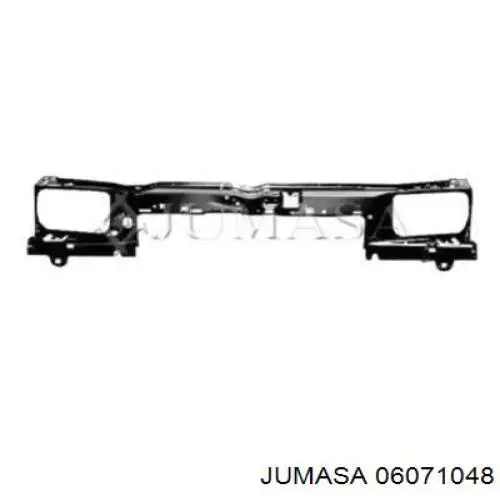 7104A9 Peugeot/Citroen suporte do radiador montado (painel de montagem de fixação das luzes)