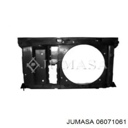 Carcaça de fixação do radiador para Peugeot 307 (3B)