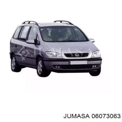 Рамка радиатора 93181776 Opel