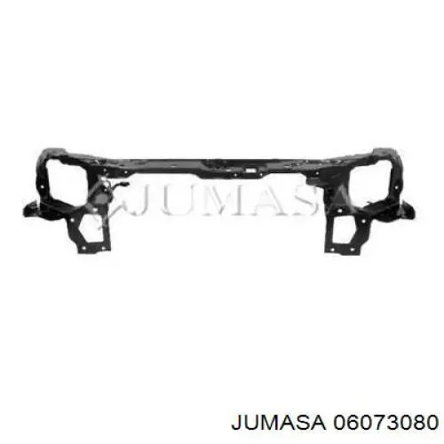 93172162 Nissan suporte do radiador montado (painel de montagem de fixação das luzes)