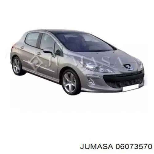 00007104V2 Peugeot/Citroen suporte do radiador montado (painel de montagem de fixação das luzes)