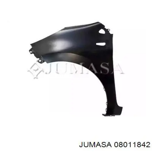 8314655 VAN Wezel Pára-lama dianteiro esquerdo