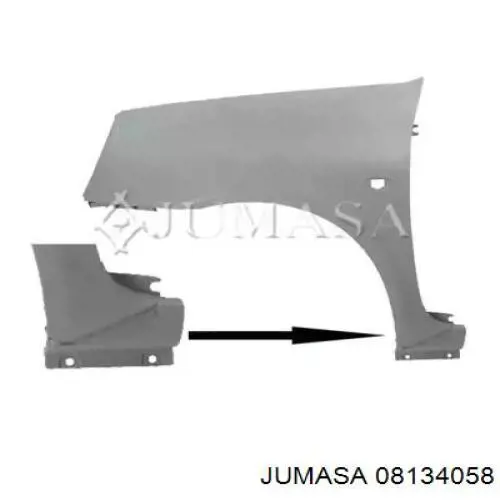 Купить 7701473450 Renault (RVI) Крыло переднее левое