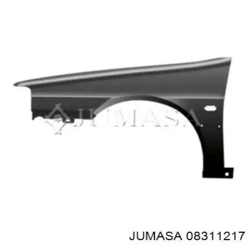 Крыло переднее левое 08311217 Jumasa