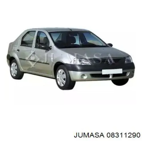 8200283205 Renault (RVI) pára-lama dianteiro esquerdo