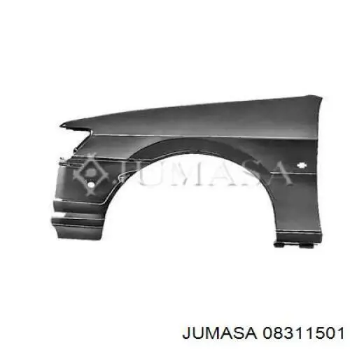Крыло переднее левое 08311501 Jumasa