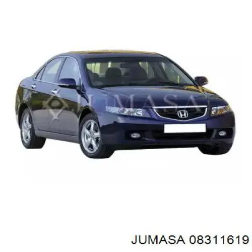 Pára-lama dianteiro direito para Honda Accord (CL, CM)