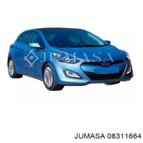 Pára-lama dianteiro esquerdo para Hyundai I30 (GDH)