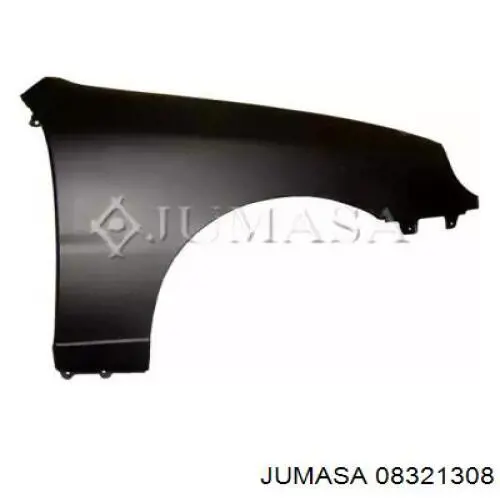 96221073 Peugeot/Citroen pára-lama dianteiro direito