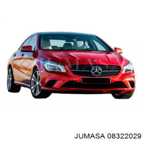 Pára-lama dianteiro direito para Mercedes CLA (X117)