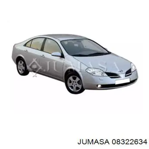 Pára-lama dianteiro direito para Nissan Primera (P12)