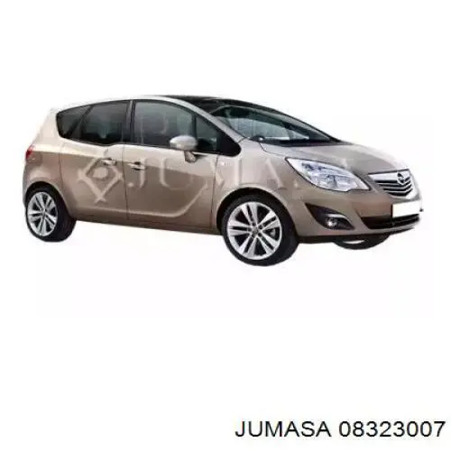 Pára-lama dianteiro direito para Opel Meriva 