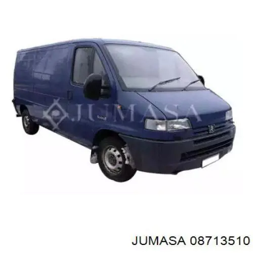 Guarda-barras esquerdo do pára-lama dianteiro para Peugeot Boxer (230P)