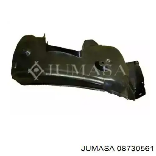 08730561 Jumasa guarda-barras esquerdo traseiro do pára-lama dianteiro