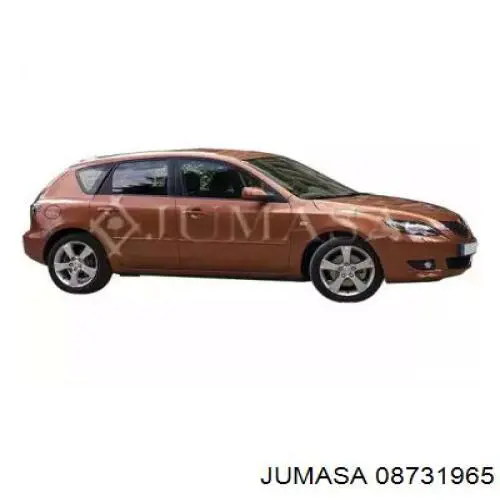 BP4M56140G Mazda Подкрылок крыла переднего левый