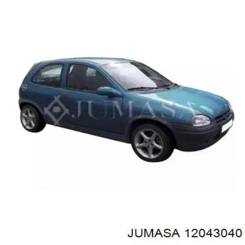 90386665 Opel Швеллер заднего бампера