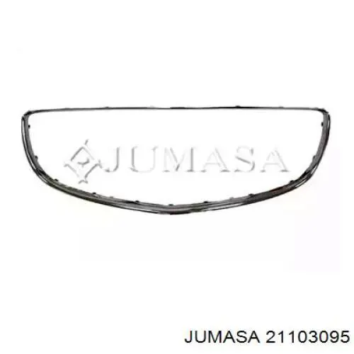 21103095 Jumasa placa sobreposta (carcaça de grelha do radiador)