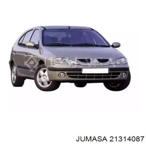 Panal de radiador izquierda 21314087 Jumasa
