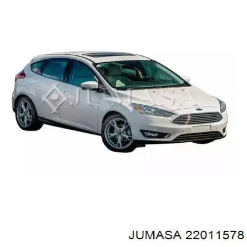 Grelha esquerda do pára-choque dianteiro para Ford Focus (CB8)