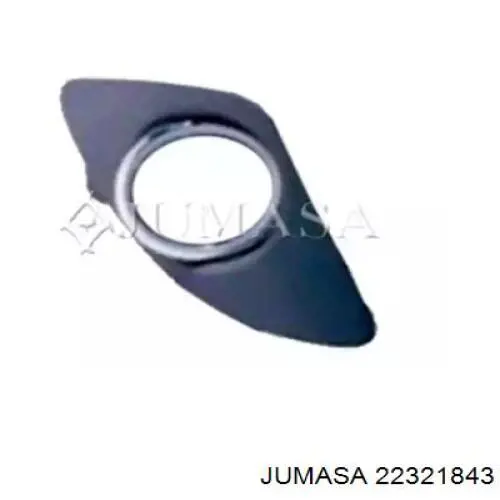22321843 Jumasa tampão (grelha das luzes de nevoeiro do pára-choque dianteiro direito)