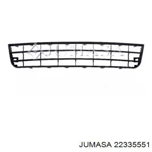 22335551 Jumasa grelha central do pára-choque dianteiro