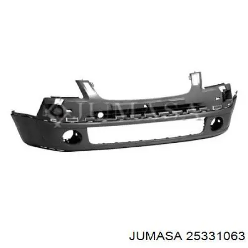 Pára-choque dianteiro para Citroen C2 (JM)