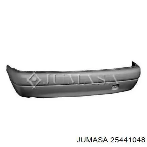 Pára-choque traseiro para Citroen Saxo (S0, S1)