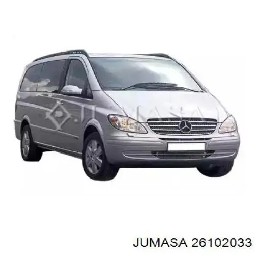 Proteção de motor dianteira para Mercedes Vito (639)