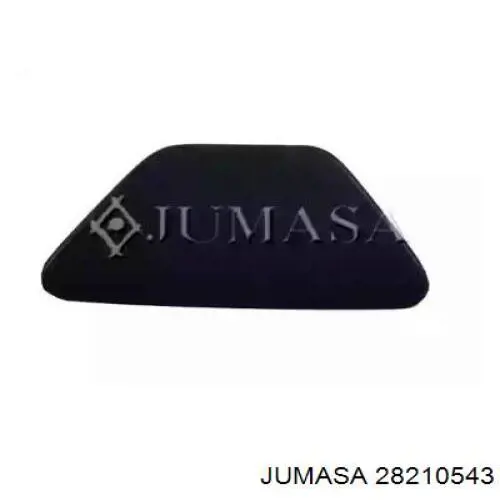 Placa sobreposta do injetor de fluido para lavador da luz dianteira para BMW 5 (E60)