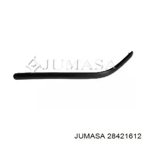28421612 Jumasa placa sobreposta do pára-choque traseiro direito