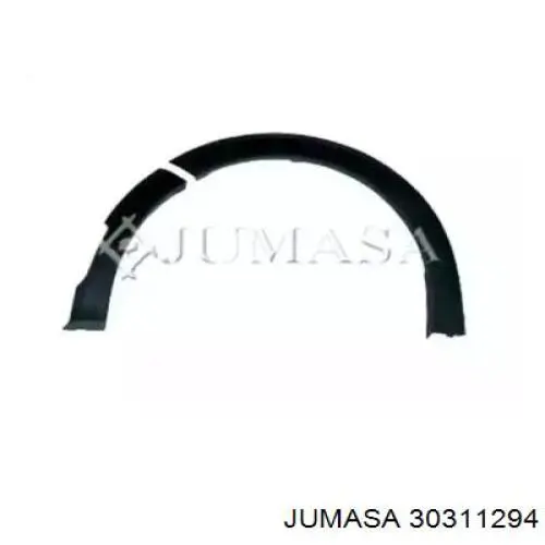30311294 Jumasa expansor (placa sobreposta de arco do pára-lama dianteiro esquerdo)