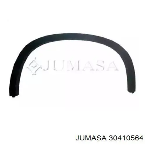 30410564 Jumasa expansor esquerdo (placa sobreposta de arco do pára-lama traseiro)