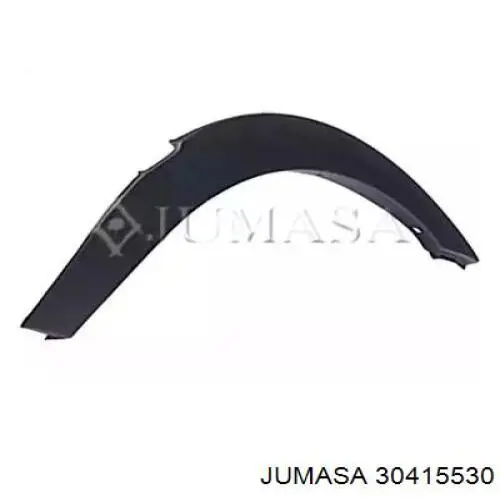 30415530 Jumasa expansor esquerdo (placa sobreposta de arco do pára-lama traseiro)
