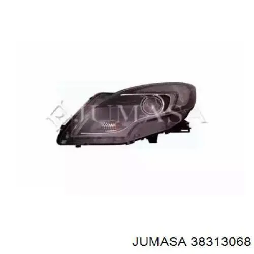 Luz esquerda para Opel Zafira (P12)