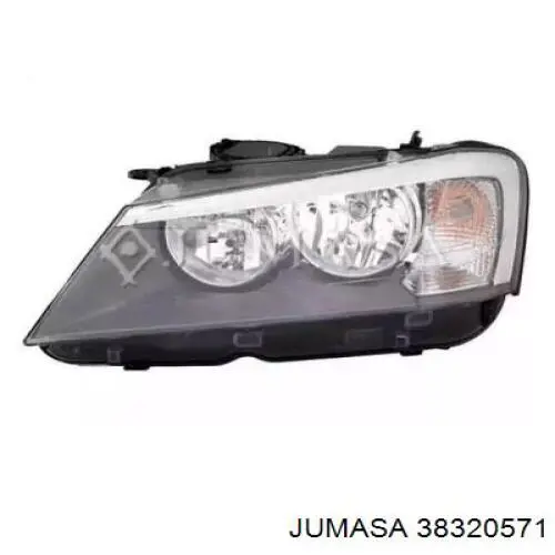 7217288 BMW luz direita