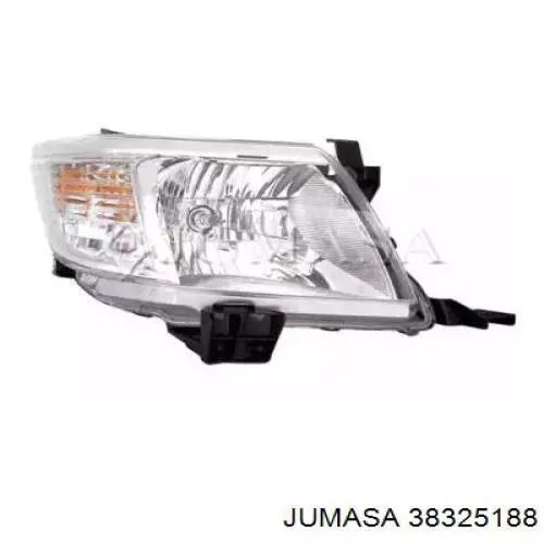 Luz direita para Toyota Hilux (KUN25)