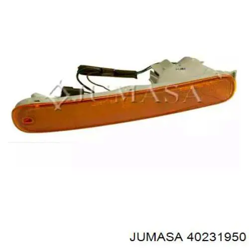 Posição (pisca-pisca) no pára-choque, direita para Mazda 323 (BA)