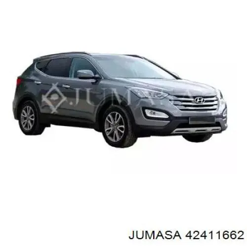 Lanterna traseira esquerda externa para Hyundai Santa Fe (DM)