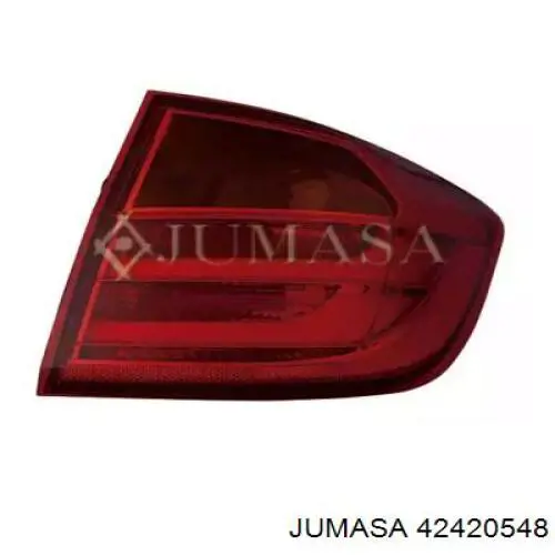 444-1970R-UE BMW lanterna traseira direita externa