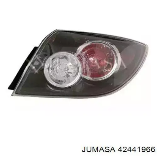 BP4L51170D Mazda lanterna traseira direita externa