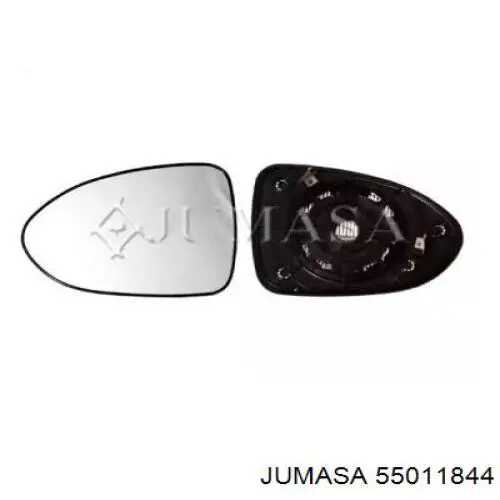 55011844 Jumasa elemento espelhado do espelho de retrovisão direito