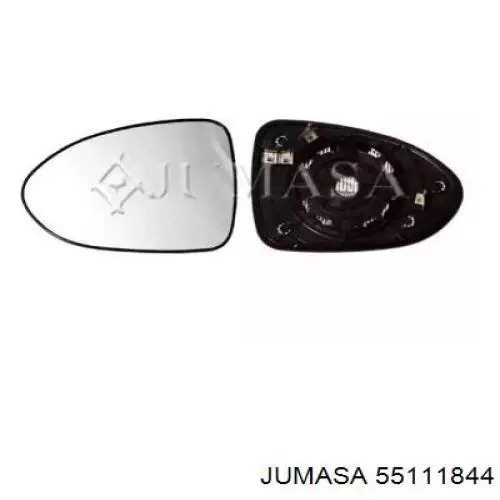 Зеркальный элемент левый HYUNDAI 876111G510