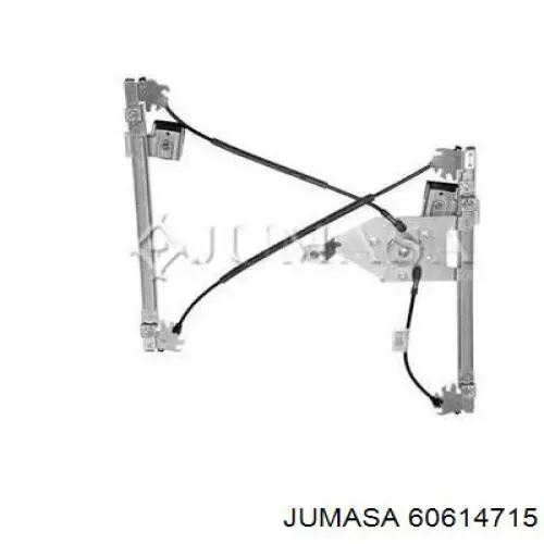 Механизм стеклоподъемника двери передней левой 60614715 Jumasa