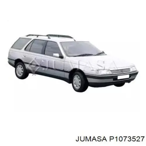 Compactador de pára-brisas para Peugeot 405 (4B)