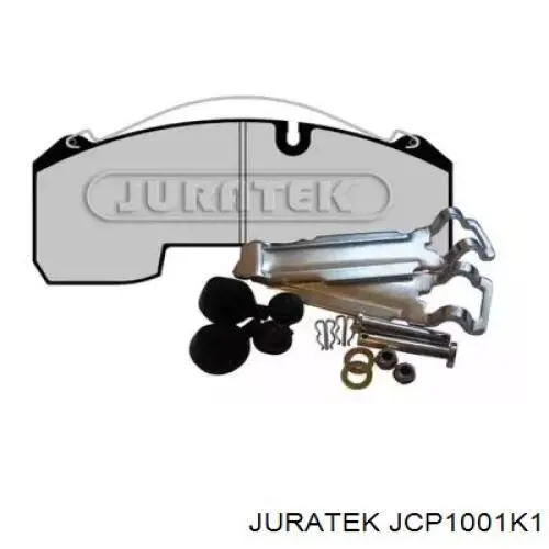 MDP3165K Deutz Колодки тормозные дисковые комплект